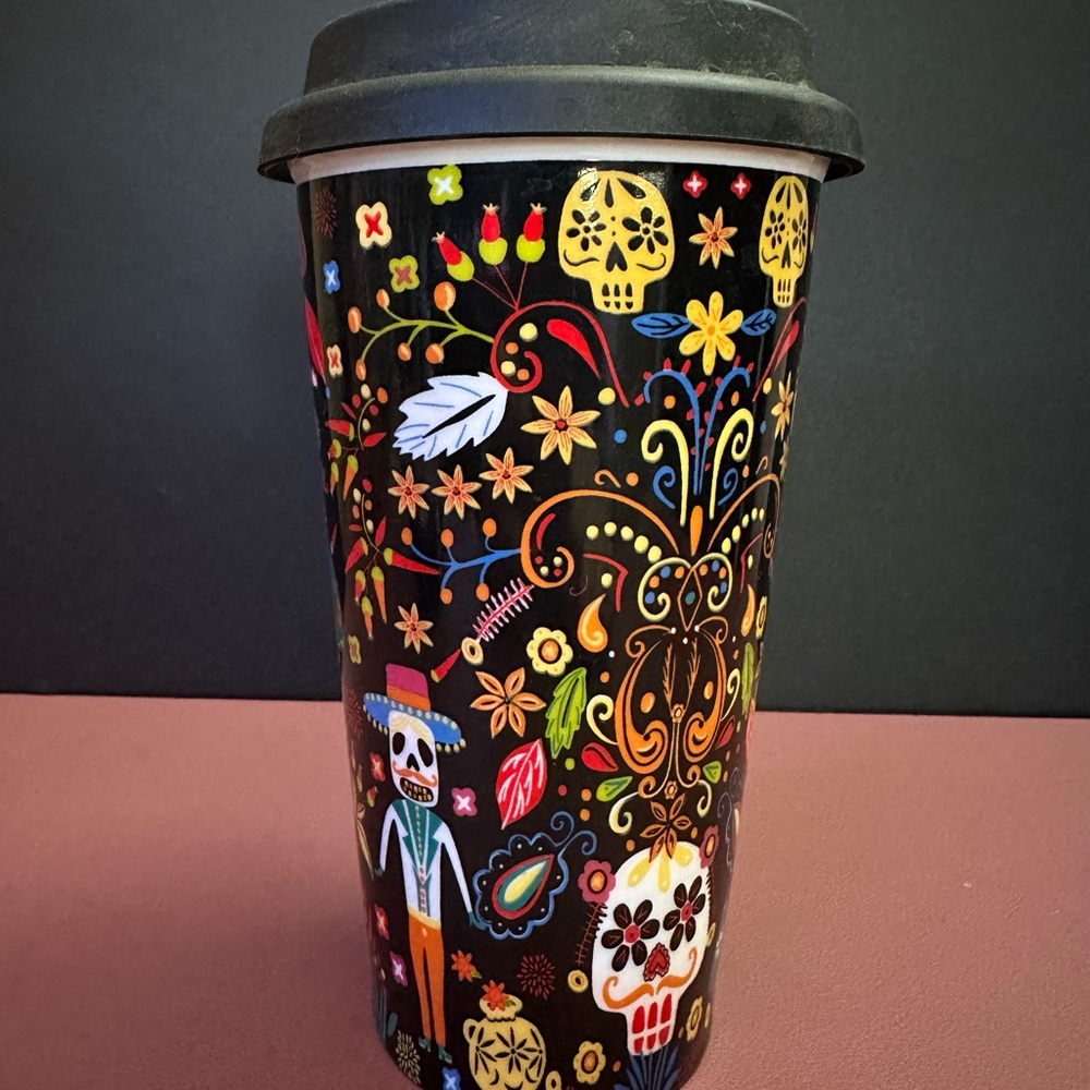 World Market Day of the Dead Tumbler Multicolor
